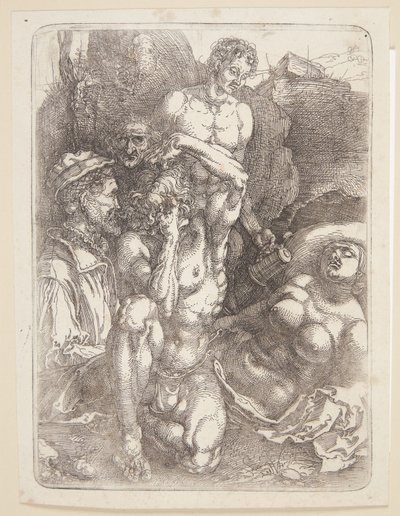 Epätoivoinen mies tekijältä Albrecht Dürer