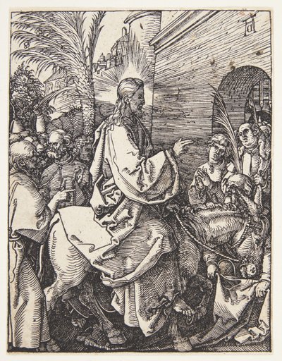 Pääsy Jerusalemiin tekijältä Albrecht Dürer