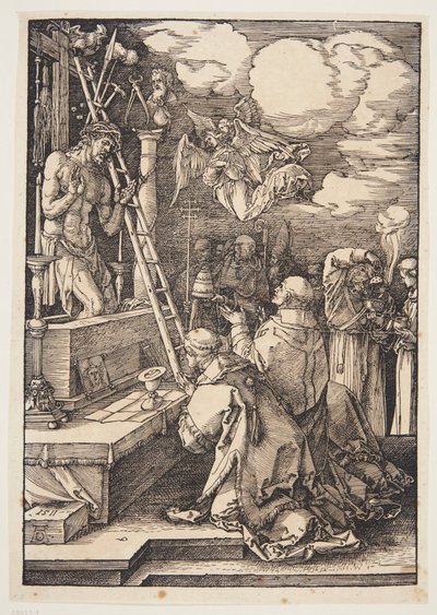 St. Gregoryn messu tekijältä Albrecht Dürer