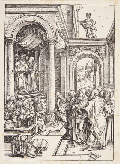 Neitsyt esittely temppelissä tekijältä Albrecht Dürer