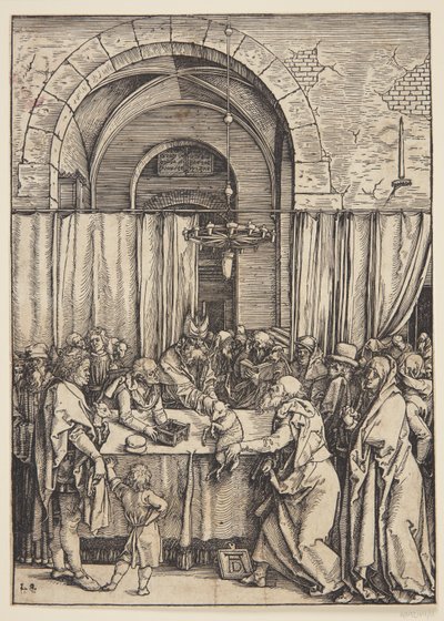 Joakimin tarjouksen hylkääminen tekijältä Albrecht Dürer