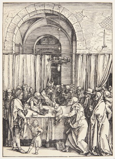 Joakimin tarjouksen hylkääminen tekijältä Albrecht Dürer