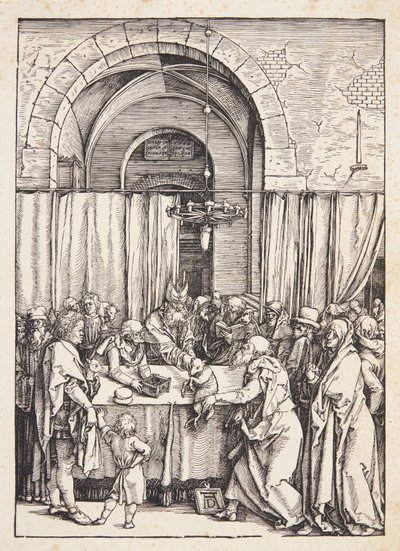 Joakimin tarjouksen hylkääminen tekijältä Albrecht Dürer