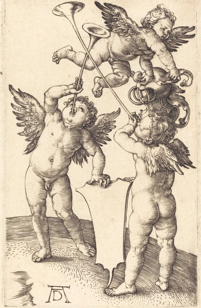 Three Genii, c. 1505. tekijältä Albrecht Dürer