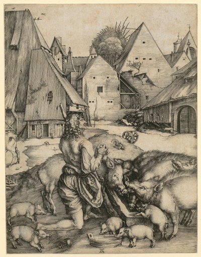 Tuhlaajapoika tekijältä Albrecht Dürer