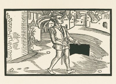 Aeschinus, noin 1492-93 (puupiirros). tekijältä Albrecht Dürer or Duerer