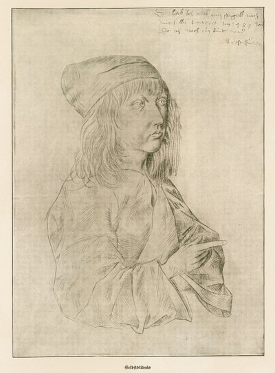 Albrecht Duerer - Omakuva kolmentoista vuoden iässä tekijältä Albrecht Dürer or Duerer