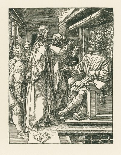 Kristus Herodeksen edessä tekijältä Albrecht Dürer or Duerer