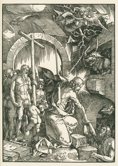 Kristus Limbossa tekijältä Albrecht Dürer or Duerer
