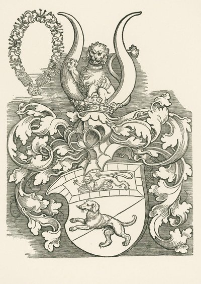 Lorenz Staiberin vaakuna tekijältä Albrecht Dürer or Duerer