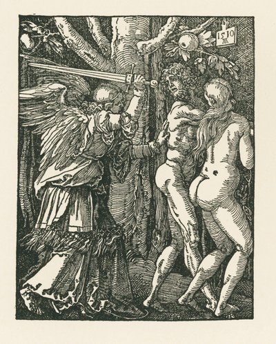 Karkottaminen paratiisista tekijältä Albrecht Dürer or Duerer