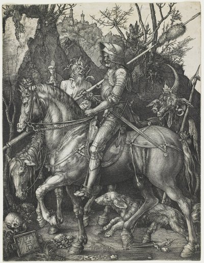 Ritari, Kuolema ja Paholainen tekijältä Albrecht Dürer