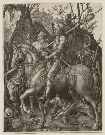 Ritari, kuolema ja paholainen tekijältä Albrecht Dürer