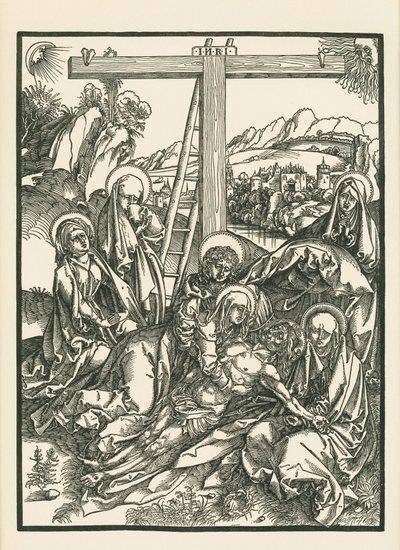 Valitusvirsi Kristuksen puolesta, noin 1500 (puupiirros). tekijältä Albrecht Dürer or Duerer