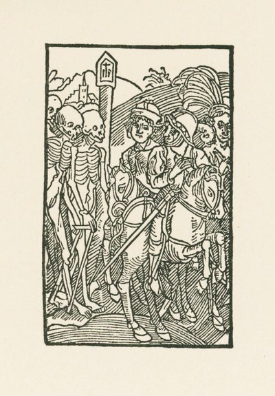 Elävien ja kuolleiden kohtaaminen tekijältä Albrecht Dürer or Duerer