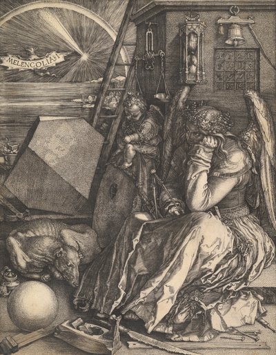 Melencolia I tekijältä Albrecht Dürer
