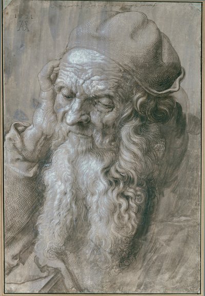Vanhus - Opiskelu pyhimystä varten tekijältä Albrecht Dürer or Duerer