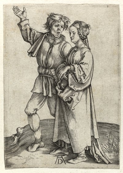 Talonpoikapari, n.1497 tekijältä Albrecht Dürer