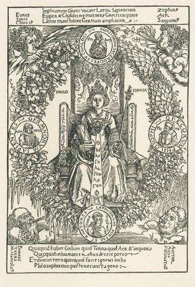 Filosofia tekijältä Albrecht Dürer or Duerer