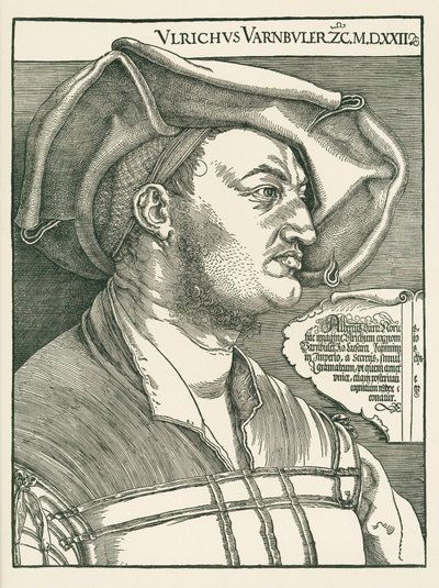 Ulrich Varnbuelerin muotokuva tekijältä Albrecht Dürer or Duerer