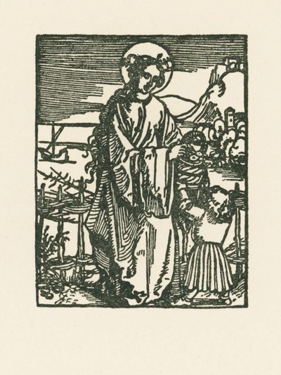Pyhä Dorothea tekijältä Albrecht Dürer or Duerer
