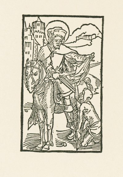 Saint Martin of Tours tekijältä Albrecht Dürer or Duerer