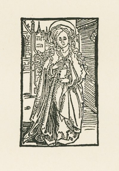 Pyhä Maria Magdaleena tekijältä Albrecht Dürer or Duerer