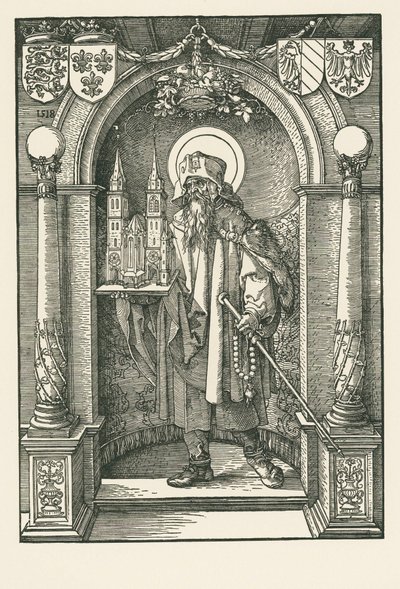 Pyhä Sebald kapealla alueella tekijältä Albrecht Dürer or Duerer