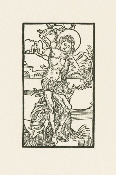 Pyhä Sebastian tekijältä Albrecht Dürer or Duerer