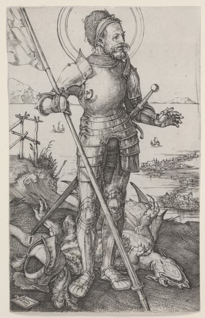 St. George jalkaisin tekijältä Albrecht Dürer