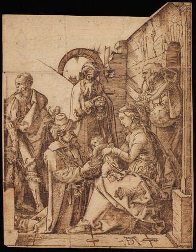 Maagien palvonta tekijältä Albrecht Dürer