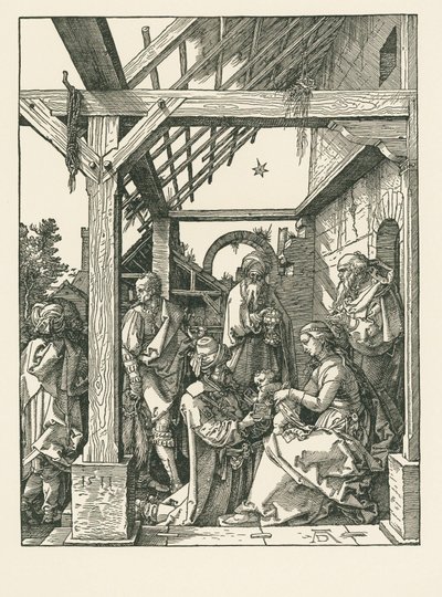 Maagien palvominen tekijältä Albrecht Dürer or Duerer