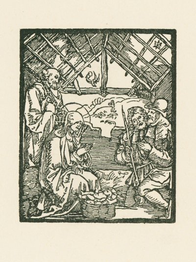 Paimenten palvonta tekijältä Albrecht Dürer or Duerer