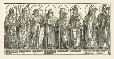 Itävallan pyhimykset tekijältä Albrecht Dürer or Duerer