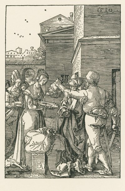 Johannes Kastajan mestaaminen tekijältä Albrecht Dürer or Duerer