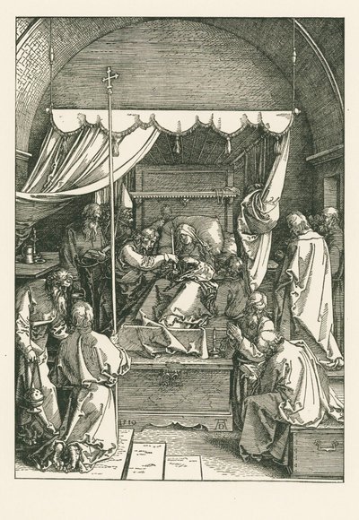 Neitsyen kuolema tekijältä Albrecht Dürer or Duerer