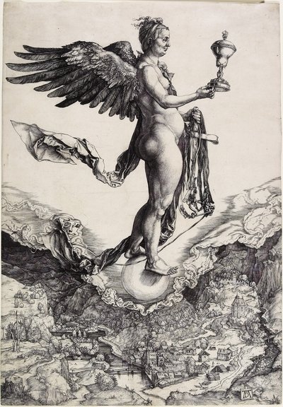 Suuri onni, n. 1501-1502 tekijältä Albrecht Dürer