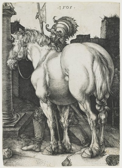 Suuri hevonen tekijältä Albrecht Dürer