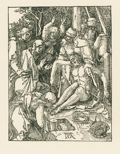Valitusvirsi Kristuksen puolesta, noin 1509-10 (puupiirros). tekijältä Albrecht Dürer or Duerer
