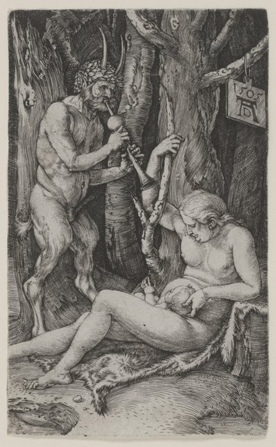 Satyrin perhe tekijältä Albrecht Dürer
