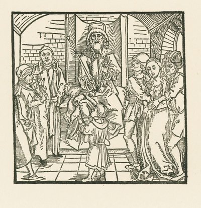 Salomonin tuomio tekijältä Albrecht Dürer or Duerer