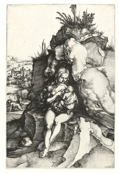 Pyhän Johannes Chrysostomosen katumus, 1496 tekijältä Albrecht Dürer