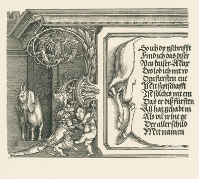 Riemukaari keisari Maximilian I:lle tekijältä Albrecht Dürer or Duerer