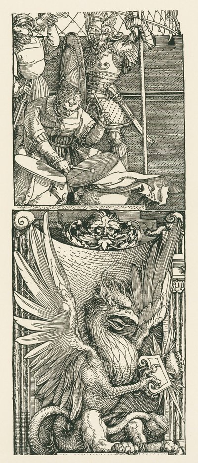 Riemukaari keisari Maximilian I:lle tekijältä Albrecht Dürer or Duerer