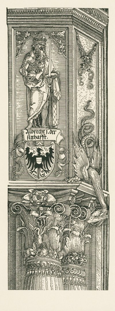 Riemukaari keisari Maximilian I:lle tekijältä Albrecht Dürer or Duerer