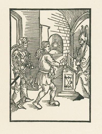Reitittimestä ja kaiverruksesta tekijältä Albrecht Dürer or Duerer