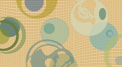 Päällekkäiset abstraktit ympyrät tekijältä Alejandra Winkhaus