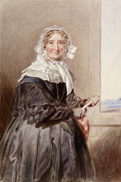 Ranskan kuningattaren Marie-Amélien muotokuva 1800-luvun puolivälissä tekijältä Aleksandr Pavlovich Bryulov