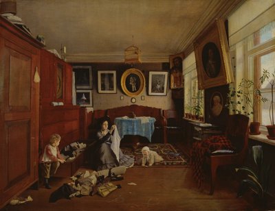 Sisustus, 1879 tekijältä Aleksei Alekseevich Bobrov