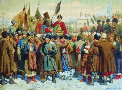 Boyer Vazili Buturlinsin puhe Pereslavin Radassa, 190 tekijältä Aleksei Danilovich Kivshenko